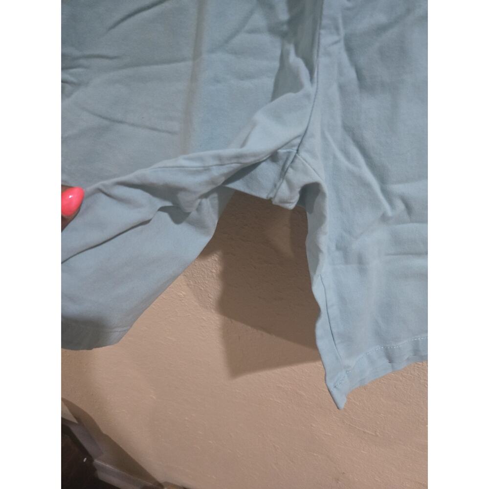 Old Navy Slim Built In Flex Mens Shorts, Light Blue, Size 36 - Picture 2 of 9